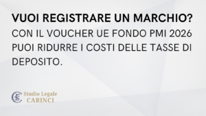 Registrare un marchio con il Voucher UE Fondo PMI 2026 – contributo EUIPO per PMI