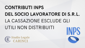 utili-srl-non-distribuiti-contributi-inps-cassazione-2026